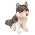 plush wolf, wolf plush toy, stuffed plush animal toy wolf